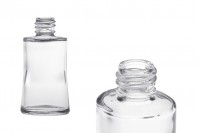 Glass oval perfume bottle 35 ml (18/415)