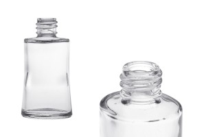 Flacon de parfum ovale en verre 35 ml (18/415)