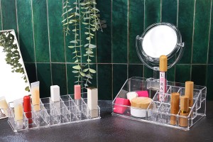 Porte-tube en acrylique 260 x 120 x 60 mm - 4 niveaux (36 places)-2