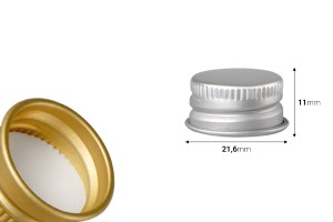 Couvercle en aluminium avec joint interne-2