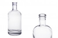 Bouteille ronde en verre 500 ml - 20 pcs