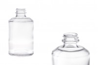 Cylindrical glass bottle 250 ml