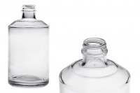Γυάλινο κυλινδρικό μπουκάλι 500 ml - 20 τμχ