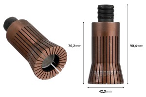 Outil pour sceller les sprays des flacons de parfum avec fermeture à sertir 20 mm (nécessite l'utilisation de la machine 421-36)-photo_dimensions