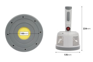 Tragbares Induktionssiegelgerät für Aluminiumdichtungen (Siegeldurchmesser 20-100 mm)-εικόνα_διαστάσεις