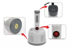 Portable induction sealing machine for aluminium gaskets (sealing diameter 20-100 mm)
