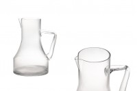 2300 ml glass pitcher with handle in size 164x250