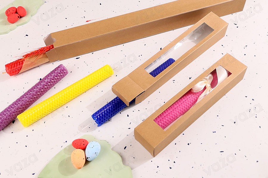 Kraftpapierschachtel (350 g/m²) 45 x 45 x 450 mm - 20 Stück Kraftpapierschachtel (350 g/m²) 45 x 45 x 450 mm - 20 Stück-bildgruppe