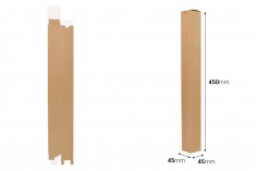 Χάρτινο κραφτ κουτί (350g) 45x45x450 mm για λαμπάδες - 20 τμχ