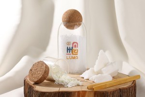 Cera vegetale per candele alla soia in scaglie - 1 kg-εικόνα_διαστάσεις