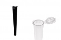 Plastic conical tube with pop top cap for hermetic closure in various colors - 20 pcs