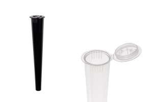 Πλαστικός κωνικός σωλήνας με pop top καπάκι για ερμητικό κλείσιμο σε διάφορα χρώματα - 20 τμχ-εικόνα_προϊοντική