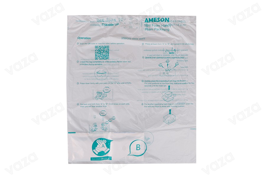 Paketim mbrojtës me shkumë zgjeruese (foam) 450x480 mm, për transport të sigurt të produkteve të brishta. Paketim mbrojtës me shkumë zgjeruese (foam) 450x480 mm, për transport të sigurt të produkteve të brishta.-imazh_produkt