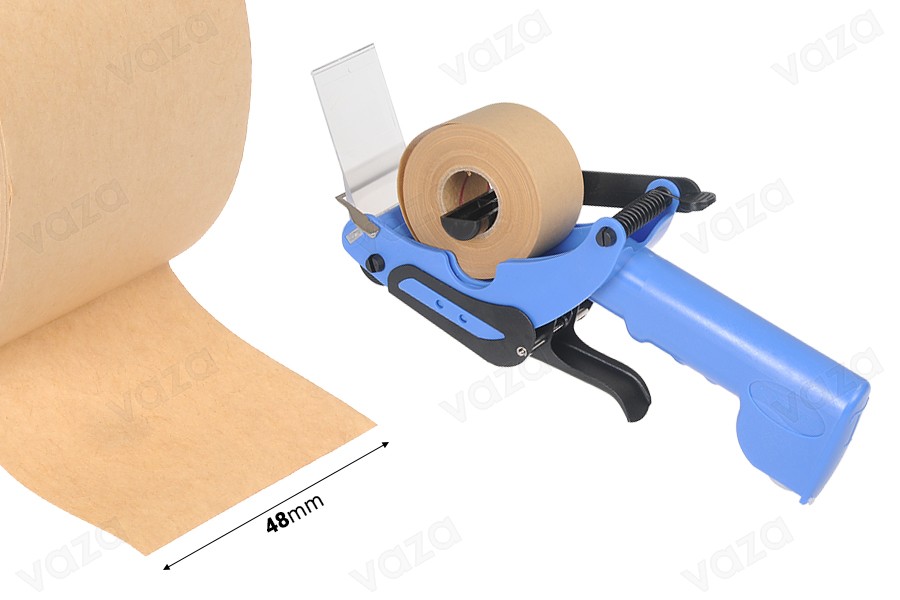 48mm breites Gome-Papierverpackungsband – 50-m-Rolle 48mm breites Gome-Papierverpackungsband – 50-m-Rolle-εικόνα_διαστάσεις