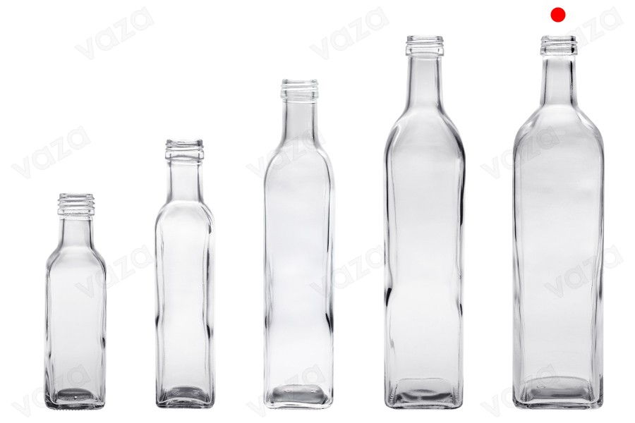 1000 ml Marasca glass bottle with PP spout 31.5 - 35 pcs 1000 ml Marasca glass bottle with PP spout 31.5 - 35 pcs-image_group