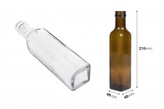 Γυάλινο μπουκάλι 250 ml Marasca με στόμιο PP 31.5 - 60 τμχ