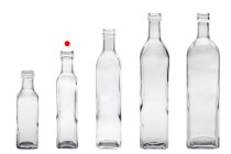 Γυάλινο μπουκάλι 250 ml Marasca με στόμιο PP 31.5 - 60 τμχ