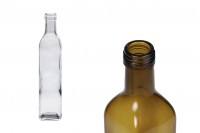 Glasflasche 500 ml Marasca mit Ausgießer PP 31,5 - 50 Stk