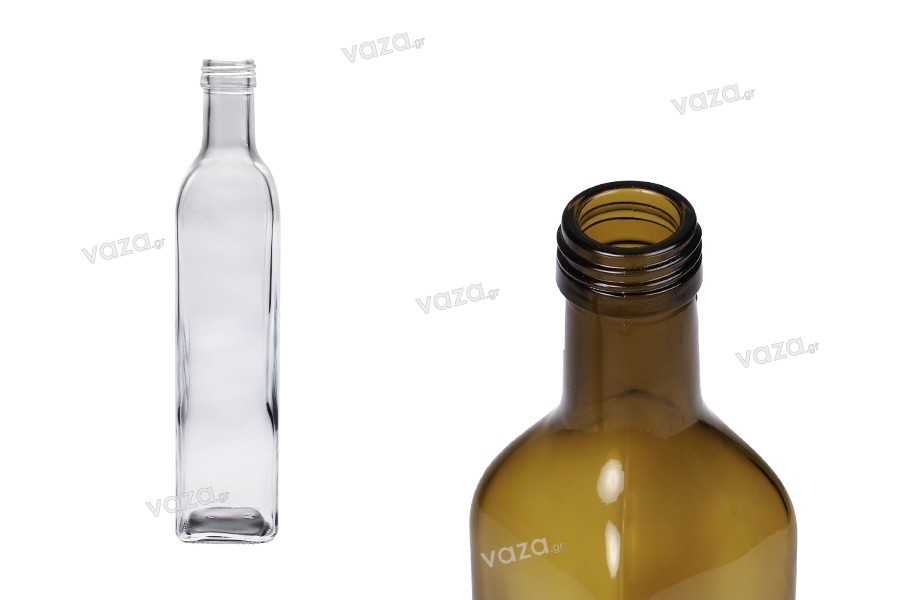 Γυάλινο μπουκάλι 500 ml Marasca με στόμιο PP 31.5 - 50 τμχ