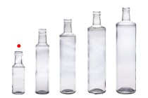Γυάλινο καραμελέ μπουκάλι 100 ml Dorica με στόμιο PP 31.5 - 120 τμχ