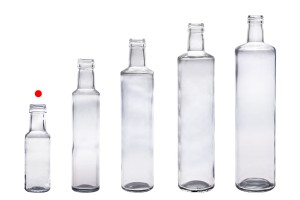 Karamellglasflasche 100 ml Dorica mit Ausgießer PP 31,5 - 120 Stk-5