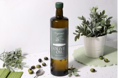 Γυάλινο μπουκάλι 1000 ml Dorica διάφανο με στόμιο PP 31.5 - 35 τμχ