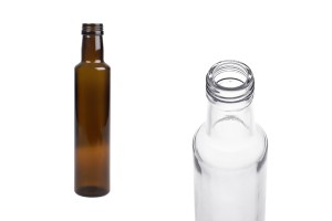 Glasflasche 250ml Dorica mit Ausgießer PP 31,5 - 60 Stk