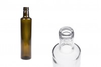 Glasflasche 500 ml Dorica mit Ausgießer PP 31,5 - 50 Stk