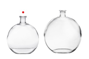 Flacon en verre 250 ml de forme ovale-εικόνα_σύνθεση