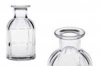 Glass decorative bottle 120 ml suitable for room fragrance