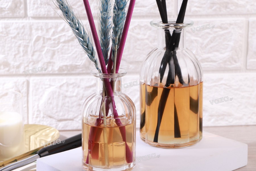 Flacon décoratif en verre 120 ml adapté au parfum d&#39;ambiance