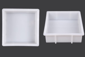 Quadratische Silikonform für Epoxidharz-1