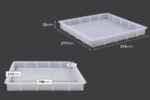 Quadratische Silikonform für Tablette-εικόνα_διαστάσεις