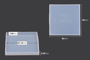 Set mit 5 Formen zur Herstellung von Untersetzern und Aufbewahrungsbox-εικόνα_σύνθεση