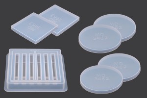 Lot de 7 moules pour réaliser dessous de verre et boîte de rangement-εικόνα_προϊοντική