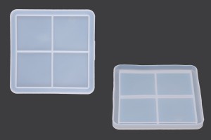 Moule en silicone pour sous-verre Carré-produktbild