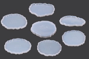 Moule en silicone Geode pour dessous de verre-εικόνα_προϊοντική