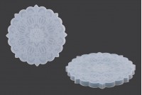 Mandala Flower coaster silicone mold