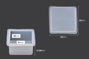 Moules en silicone pour savon DIY et résine époxy (lot de 8 pièces)-εικόνα_σύνθεση