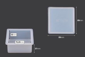 Moules en silicone pour savon DIY et résine époxy (lot de 8 pièces)-εικόνα_σύνθεση