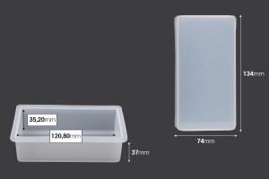 Moules en silicone pour savon DIY et résine époxy (lot de 8 pièces)-εικόνα_σύνθεση
