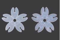 Floral shape Wine Glass Holder Silicone Mold (5 Glasses)