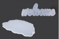 Doorplate Welcome Sign Silicone Mold 