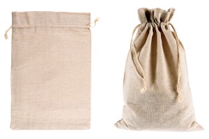 Tasche 195x295mm Baumwolle in Beige - 50 Stück-photo_produit