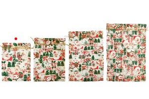 Weihnachtlicher Organzabeutel 130x180mm - 50 Stk-5