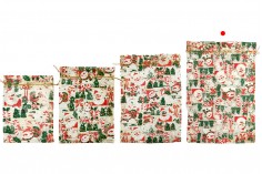 Çanta organza e Krishtlindjeve 270x370 mm - 25 copë