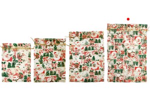 Sachet organza de Noël 270x370 mm - 25 pcs-5