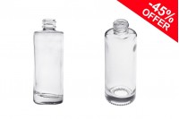Offre ! Flacon rond en verre (18/415) pour parfum 50ml - De 0,55€ à 0,30€ la pièce (quantité minimale de commande : 1 boîte)