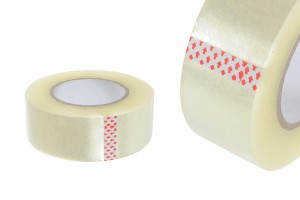 Self-adhesive packaging tape silent transparent with 48 mm width and 200 m length - 6 pcs-εικόνα_προϊοντική