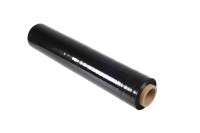 Black pallet wrapping film (stretch film) - Width: 500mm, weight: 2.5 kg